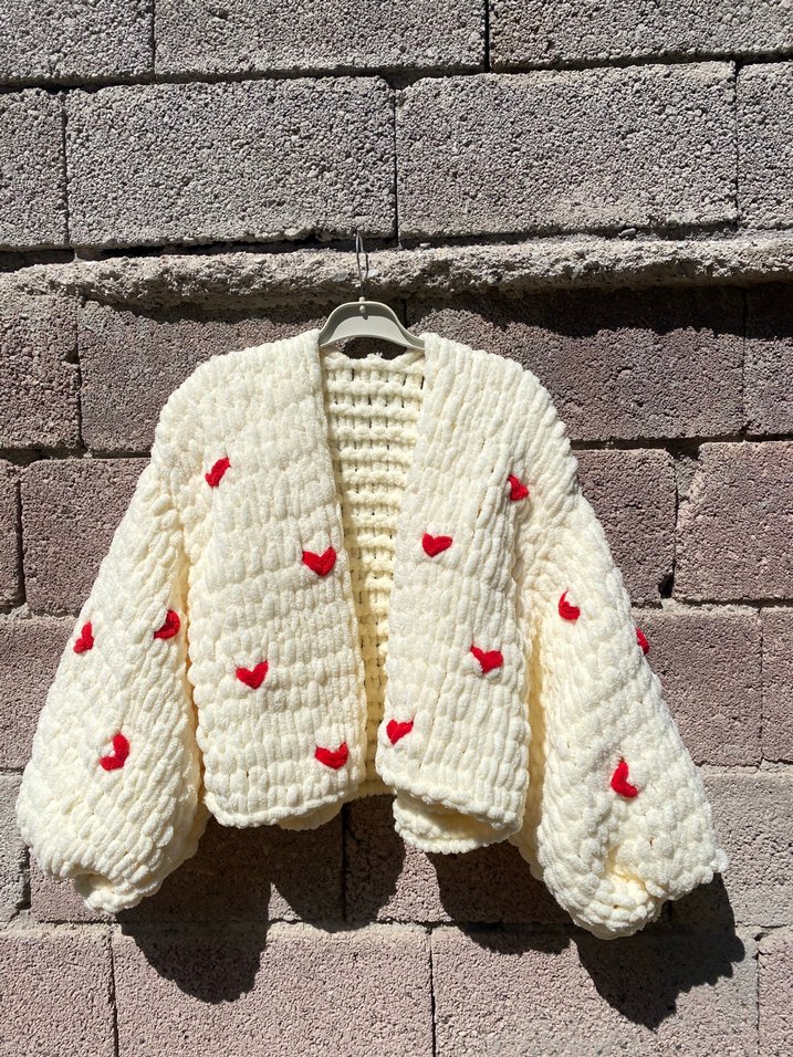 Alize Puffy hırka - Görsel 4