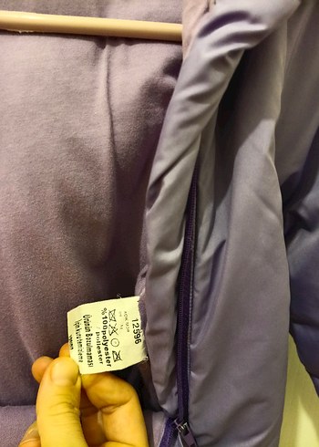 Lilla Bebek Tulumu, Fırfırlı, Gri Detaylı 6.9 ay - Görsel 3