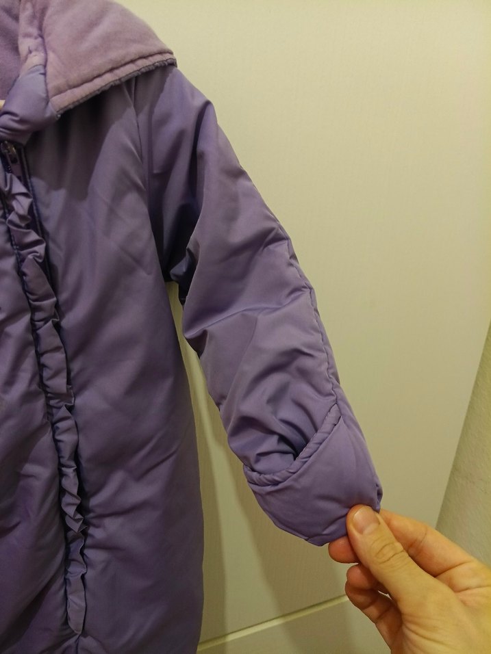 Lilla Bebek Tulumu, Fırfırlı, Gri Detaylı 6.9 ay - Görsel 5