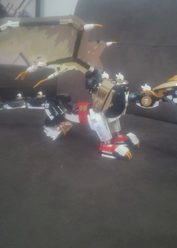 Gri Kanatlı Ejderha Lego Figürü - Görsel 8