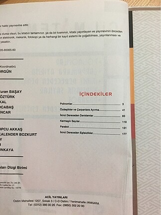  Acil polinom fasikül