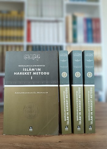 hz peygamberin hayatı ile İslam'ın Hareket Metodu 1-4 Set