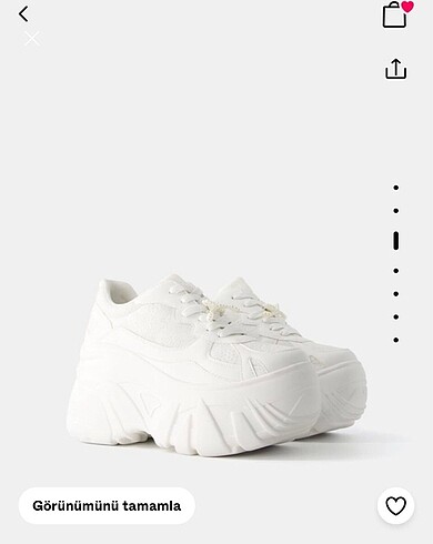 Bershka Platform Spor Ayakkabı