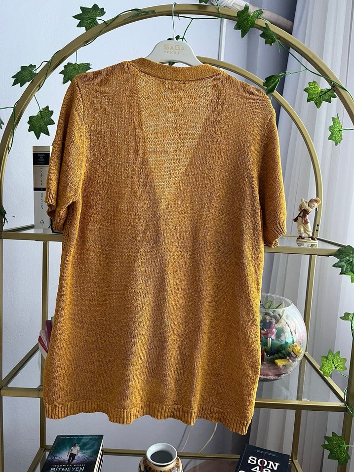 Kadın triko yelek - Görsel 2