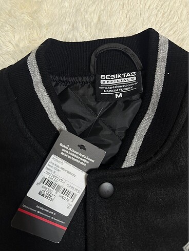 m Beden Bjk kartal yuvası bomber ceket mont unisex