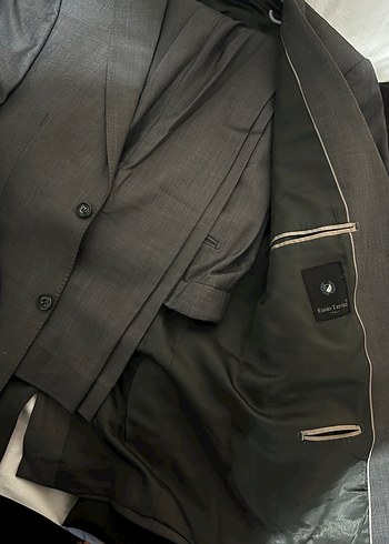 Gri Erkek Ofis Takım Elbise - Görsel 2