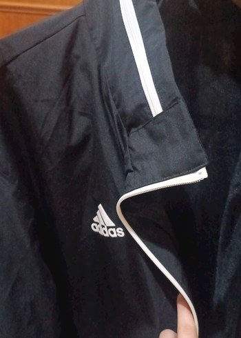 Siyah Fermuarlı Erkek Yağmurluk - Görsel 3