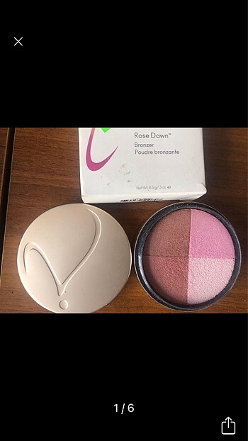 Jane iredale rose down allık