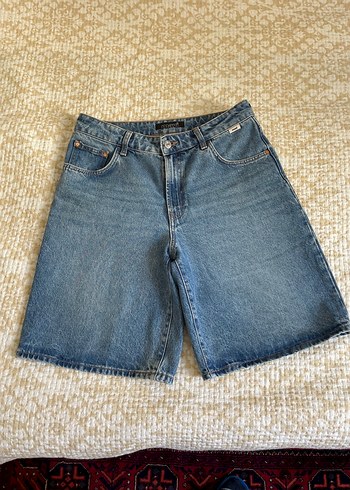 Kadın Mavi Denim şehir boy şort