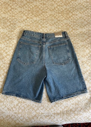 27 Beden Kadın Mavi Denim şehir boy şort