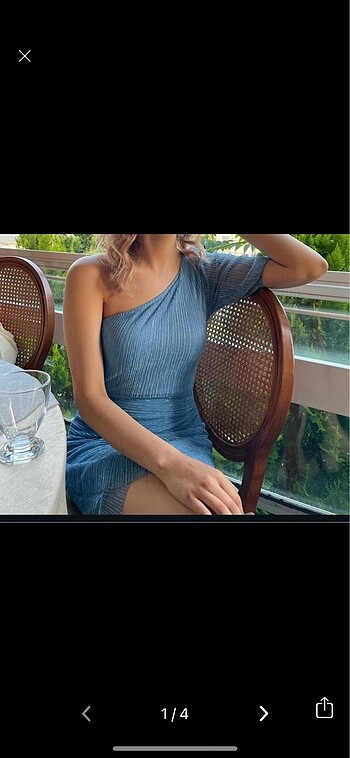 Drape detaylı ışıltı elbise trendyolmilla