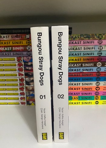 Bungou Stray Dogs Cilt 1 ve 2 Manga Seti