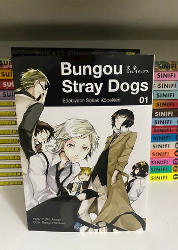Bungou Stray Dogs Cilt 1 ve 2 Manga Seti