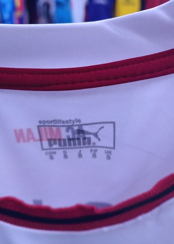 s Beden Erkek Beyaz Kısa Kollu Atletik Forma