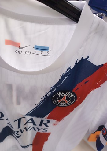 Diğer Parçalı Baskılı Beyaz Erkek Forma