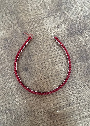 Boncuklu Saç Aksesuarı. Gelin tacı - Görsel 4