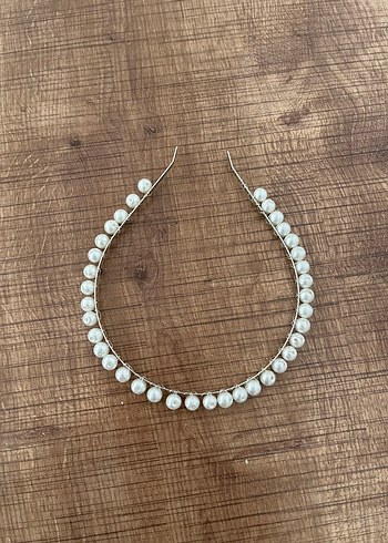 Boncuklu Saç Aksesuarı. Gelin tacı - Görsel 6