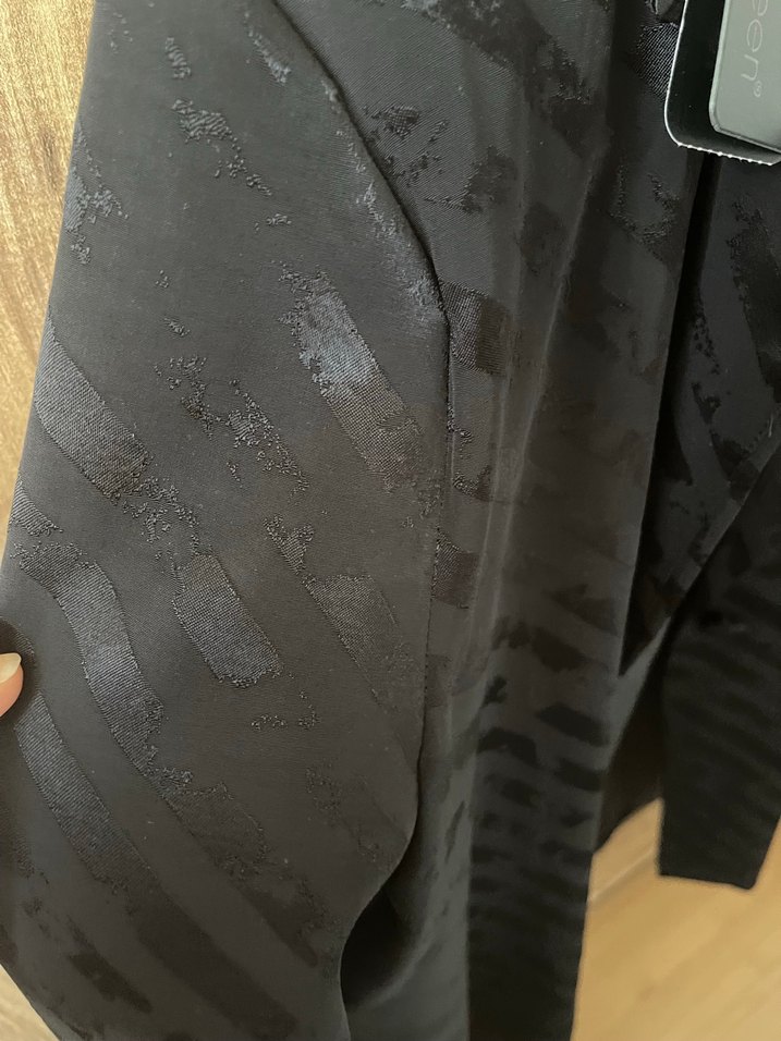 Siyah Kadın Uzun Kollu Ceket - Görsel 5