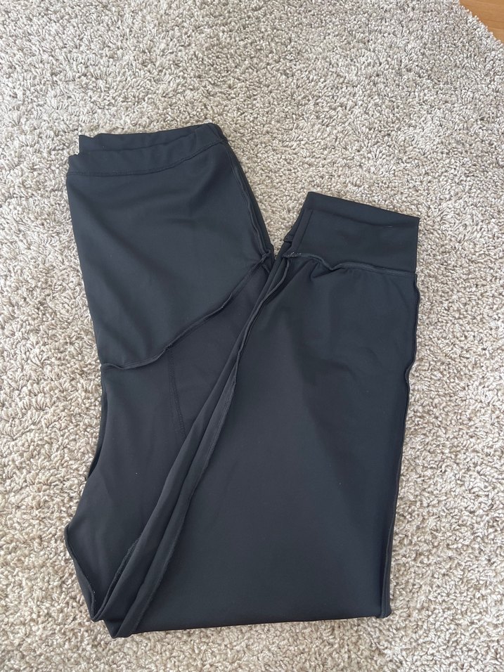 Siyah Pamuklu Hamile Eşofman Altı - Görsel 2