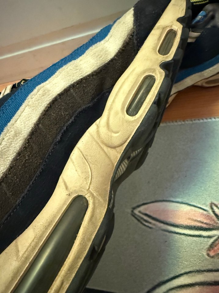 Renkli Mavi Erkek Bağcık - Görsel 4