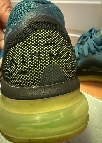 Nike Air Max Mavi Bağcıklı Spor Ayakkabı erke - Görsel 3