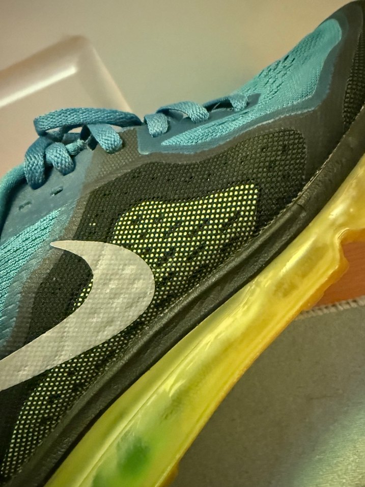 Nike Air Max Mavi Bağcıklı Spor Ayakkabı erke - Görsel 5