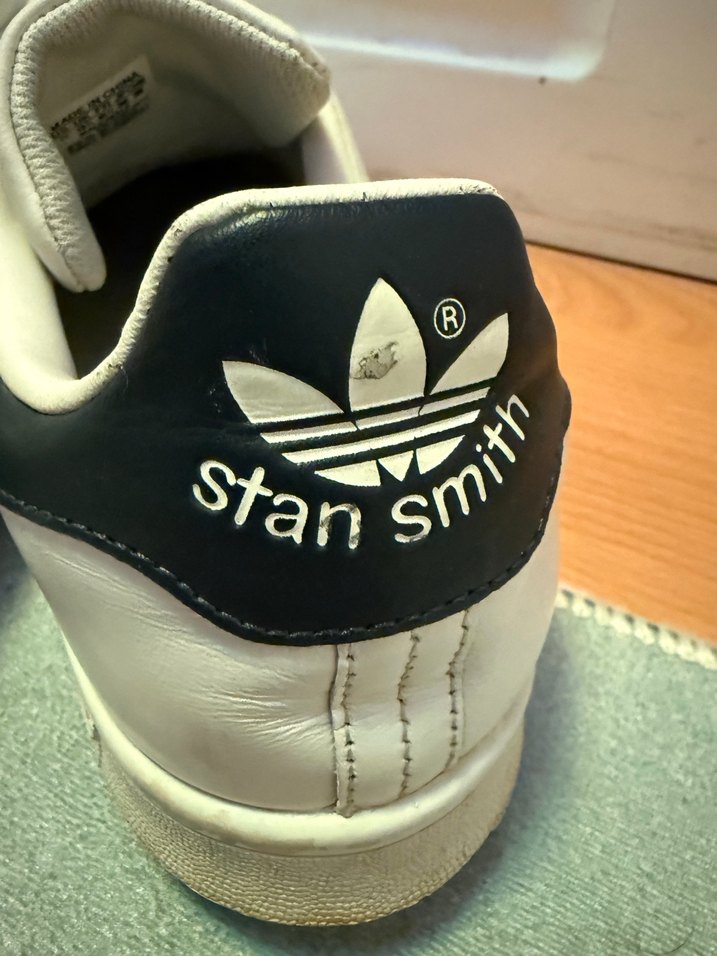 Beyaz Adidas Stan Smith erkek Spor Ayakkabı - Görsel 2