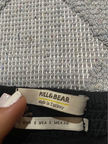 Pull and Bear Siyah elbise
