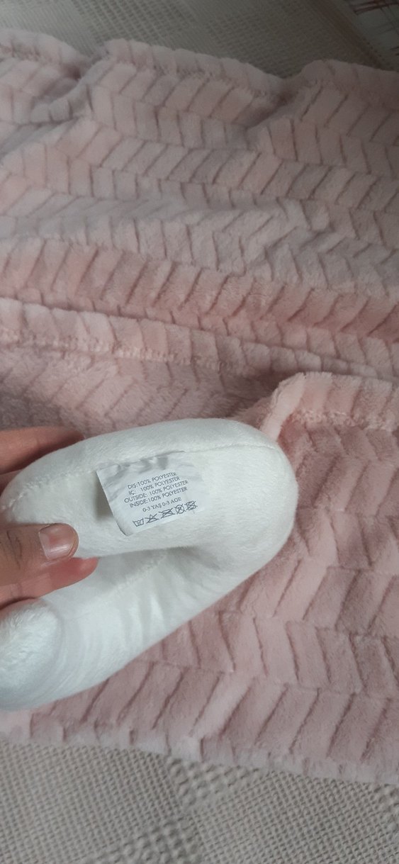 Pembe Desenli Bebek Boyun Yastığı - Görsel 4