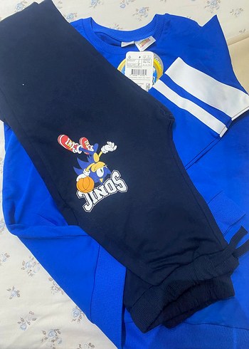 Sonic Baskılı Erkek Çocuk Eşofman Takımı - Görsel 2