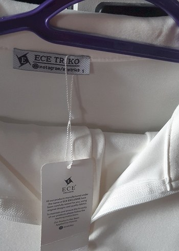 ECE TRKO Beyaz etekli takım - Ana görsel