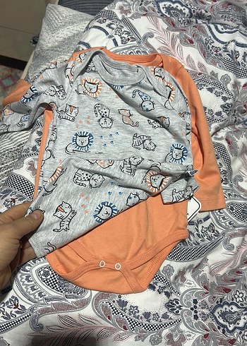 Mavi Erkek Bebek Tulum, Uzun Kollu, Örgü Detaylı - Görsel 10