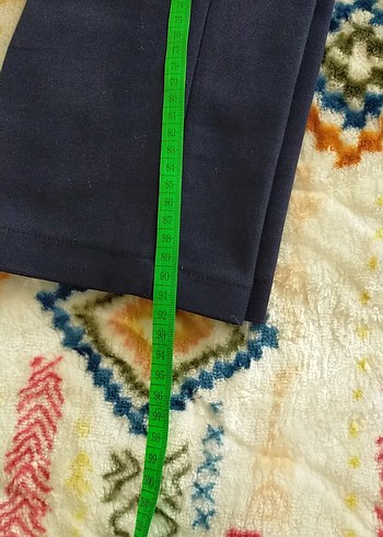 Kadın Lacivert Kumaş Pantolon - Görsel 3