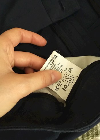 Kadın Lacivert Kumaş Pantolon - Görsel 6