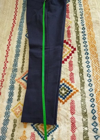 Kadın Lacivert Kumaş Pantolon - Görsel 2