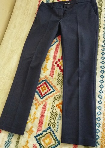 Kadın Lacivert Kumaş Pantolon - Görsel 4