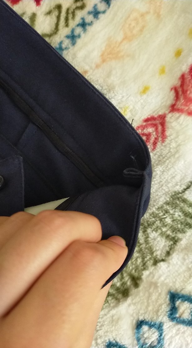 Kadın Lacivert Kumaş Pantolon - Görsel 5