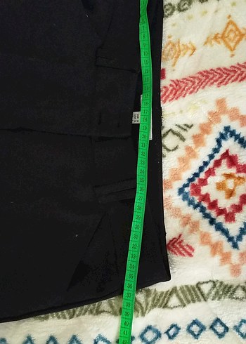 Kadın Siyah Kumaş Pantolon - Görsel 6