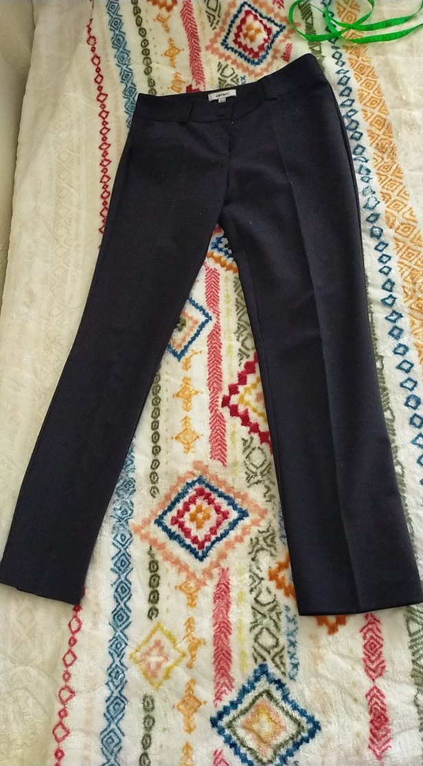 Kadın Siyah Kumaş Pantolon - Görsel 5