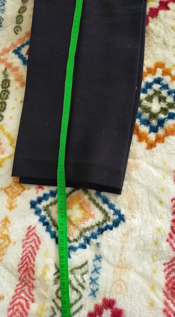 Kadın Siyah Kumaş Pantolon - Görsel 3