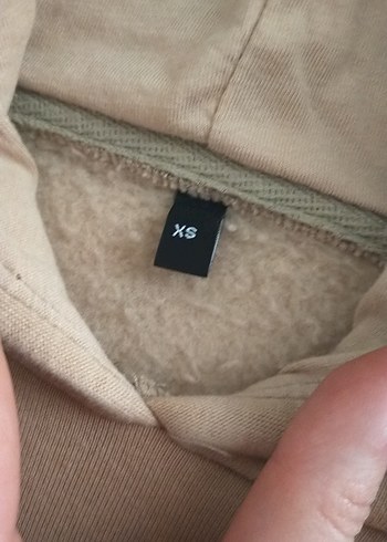 Bej Kadın Oversize Sweatshirt - Görsel 4