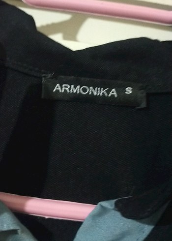 Uzun Kollu, Düğmeli Renkli Desenli Kadın Gömlek - Görsel 3