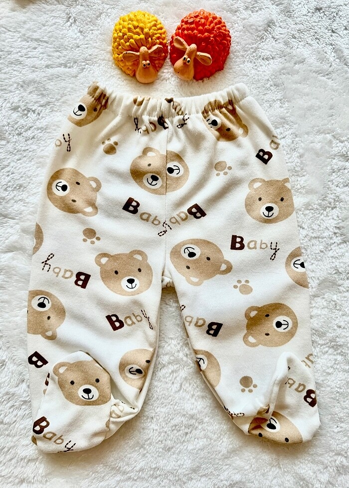 Teddy ayıcıklı yenidoğan bebek takımı - Görsel 2