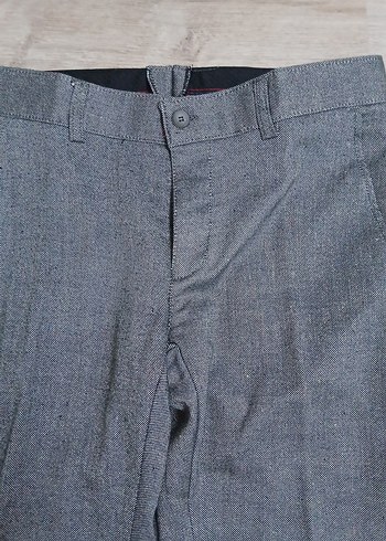 Gri Regular Fit Erkek Denim Pantolon - Görsel 3