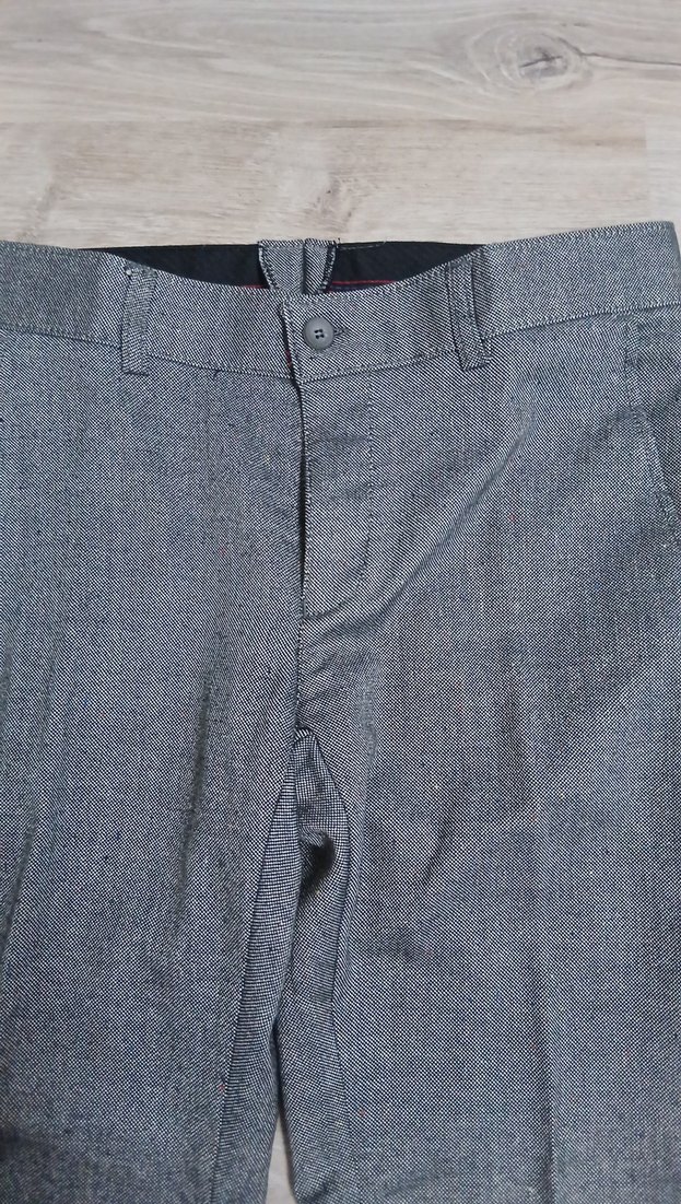 Gri Regular Fit Erkek Denim Pantolon - Görsel 3