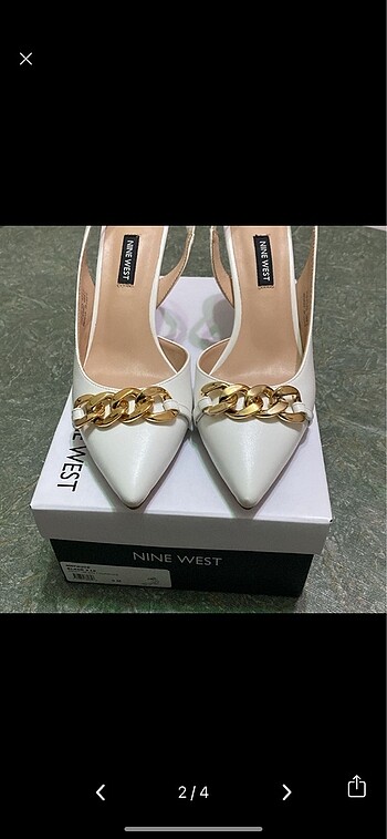 40 Beden Nine west topuklu ayakkabı