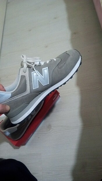 41,5 Beden ten rengi Renk Orjinal new balance 574