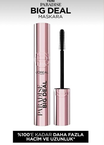 Paradise Big Deal Maskara - Pastel Pembe