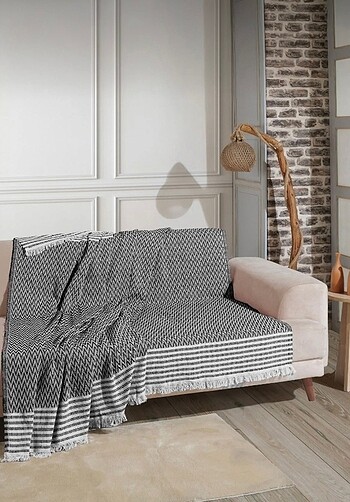 Diğer LAVENYA HOME PÜSKÜLL DETAYLI KOLTUK ÖRTÜSÜ