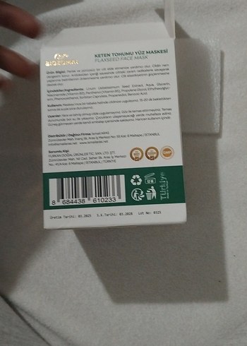 Biozomal Keten Tohumu Yüz Maskesi 100 ml - Görsel 2